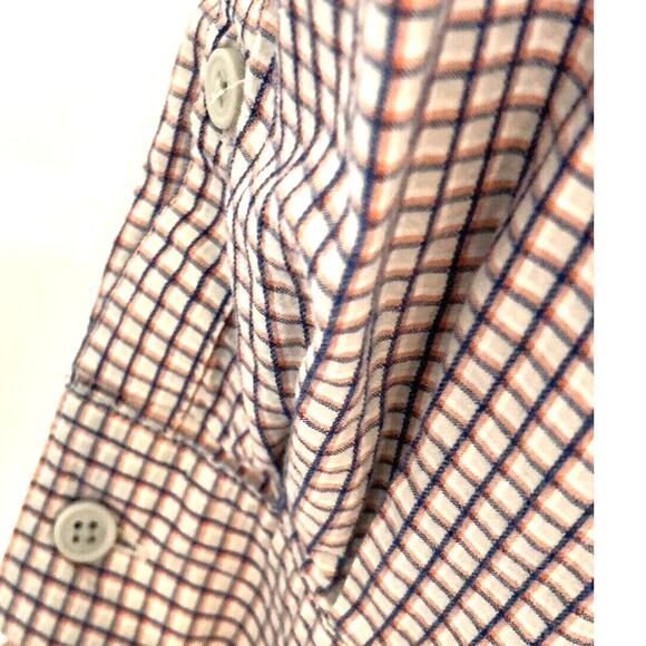 Columbia Sport Button Down L Shirt Mens Plaid Check Long Sleeve Business Casual - Picture 7 of 9